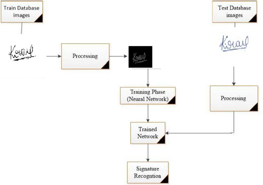Signature verification paper image